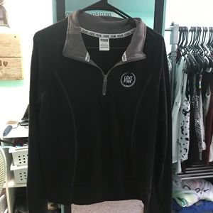 Womens VS Pink Quarter Zip